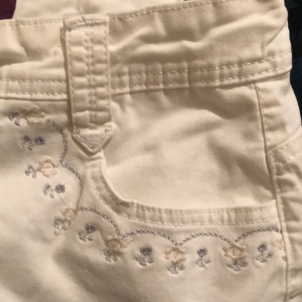 Gloria Vanderbilt white jeans size 8 - Picture 4 of 5